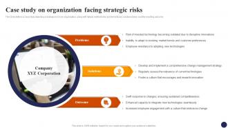 Case Study On Organization Facing Strategic Risks Effective Risk Management Strategies Risk SS