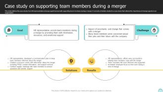 Case Study On Supporting Team Members During A Changemakers Catalysts Organizational CM SS V