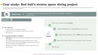 Case Study Red Bulls Stratos Space Diving Project Promote Products And Services Through Emotional