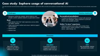 Case Study Sephora Usage Of Conversational Ai Powered Marketing How To Achieve Better AI SS