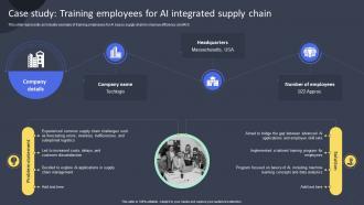Case Study Training Employees For AI Guide For Training Employees On AI DET SS