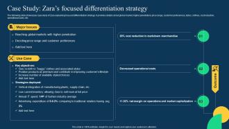 Case Study Zaras Focused Differentiation Strategy Effective Strategies To Achieve Sustainable