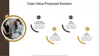 Case Value Proposed Solution In Powerpoint And Google Slides Cpb