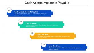Cash Accrual Accounts Payable Ppt Powerpoint Presentation Slides Example Cpb