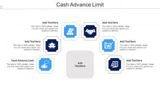 Cash Advance Limit Ppt Powerpoint Presentation Model Show Cpb