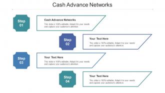 Cash Advance Networks Ppt Powerpoint Presentation Infographics Diagrams Cpb