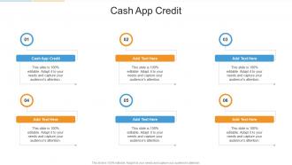 Cash App Credit In Powerpoint And Google Slides Cpb