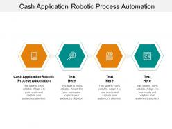 Cash application robotic process automation ppt powerpoint presentation inspiration example cpb