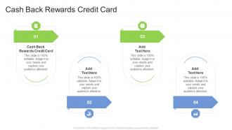 Cash Back Rewards Credit Card In Powerpoint And Google Slides Cpb