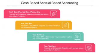Cash Based Accrual Based Accounting Ppt Powerpoint Presentation Slides Objects Cpb