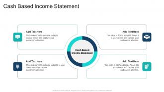Cash Based Income Statement In Powerpoint And Google Slides Cpb
