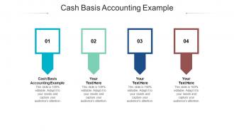 Cash basis accounting example ppt powerpoint presentation backgrounds cpb
