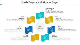 Cash Buyer Vs Mortgage Buyer Ppt Powerpoint Presentation Infographic Slide Cpb