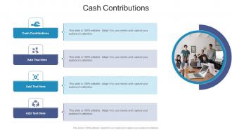 Cash Contributions In Powerpoint And Google Slides Cpb