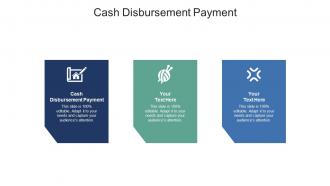 Cash disbursement payment ppt powerpoint presentation summary inspiration cpb