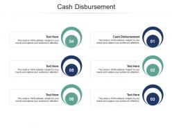 Cash disbursement ppt powerpoint presentation ideas example introduction cpb