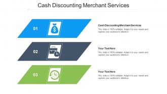 Cash Discounting Merchant Services Ppt Powerpoint Presentation Icon Template Cpb