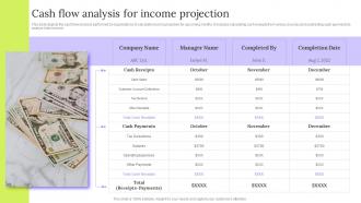 Cash Flow Analysis For Income Projection