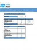 Cash Flow Budget Variance Analysis Excel Spreadsheet Worksheet Xlcsv XL SS