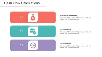 Cash Flow Calculations Ppt Powerpoint Presentation Slides Visual Aids Cpb