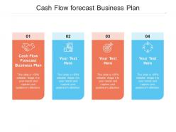Cash flow forecast business plan ppt powerpoint presentation gallery tips cpb