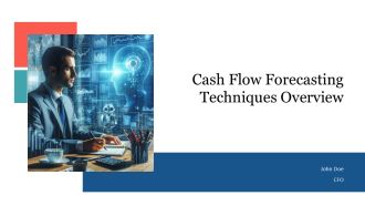 Cash Flow Forecasting Techniques Overview PPT Structure AT