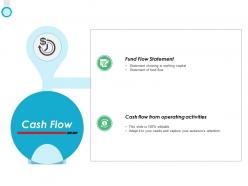 Cash flow fund flow statement ppt powerpoint presentation file diagrams