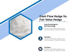 Cash flow hedge vs fair value hedge ppt powerpoint presentation pictures guidelines cpb