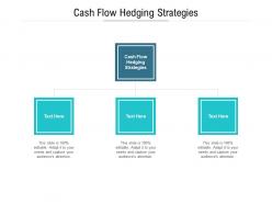 Cash flow hedging strategies ppt powerpoint presentation portfolio ideas cpb