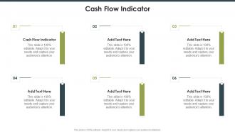 Cash Flow Indicator In Powerpoint And Google Slides Cpb