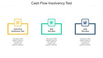 Cash Flow Insolvency Test In Powerpoint And Google Slides Cpb