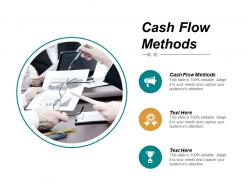 Cash flow methods ppt powerpoint presentation inspiration gallery cpb
