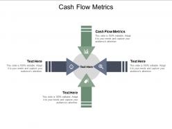 Cash flow metrics ppt powerpoint presentation layouts ideas cpb