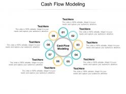 Cash flow modeling ppt powerpoint presentation model deck cpb