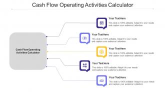 Cash Flow Operating Activities Calculator Ppt Powerpoint Presentation Model Cpb
