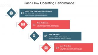 Cash Flow Operating Performance Ppt Powerpoint Presentation Layouts Cpb
