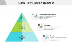 Cash flow position business ppt powerpoint presentation show infographic template cpb