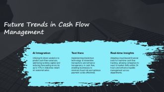 Cash Flow Projection Essentials PPT Designs AT Template Professionally