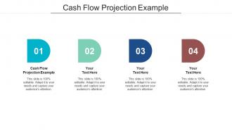 Cash flow projection example ppt powerpoint presentation gallery layout cpb