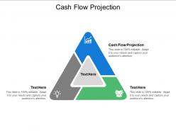 Cash flow projection ppt powerpoint presentation slides graphics example cpb