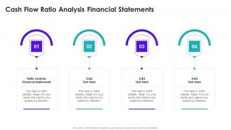Cash Flow Ratio Analysis Financial Statements In Powerpoint And Google Slides Cpb