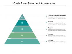 Cash flow statement advantages ppt powerpoint presentation gallery demonstration cpb