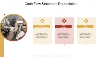Cash Flow Statement Depreciation In Powerpoint And Google Slides Cpb