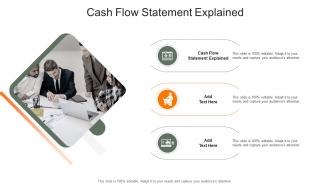 Cash Flow Statement Explained In Powerpoint And Google Slides Cpb