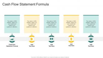 Cash Flow Statement Formula In Powerpoint And Google Slides Cpb