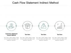Cash flow statement indirect method ppt powerpoint presentation model show cpb