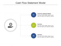 Cash flow statement model ppt powerpoint presentation gallery structure cpb