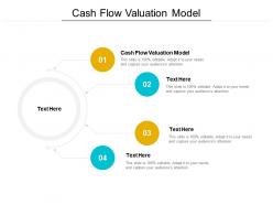 Cash flow valuation model ppt powerpoint presentation file slides cpb