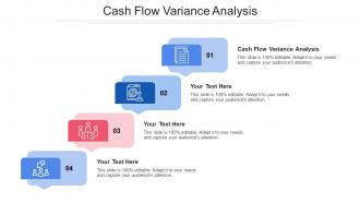 Cash Flow Variance Analysis Ppt Powerpoint Presentation Outline Template Cpb