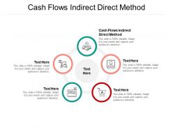 Cash flows indirect direct method ppt powerpoint presentation gallery background designs cpb